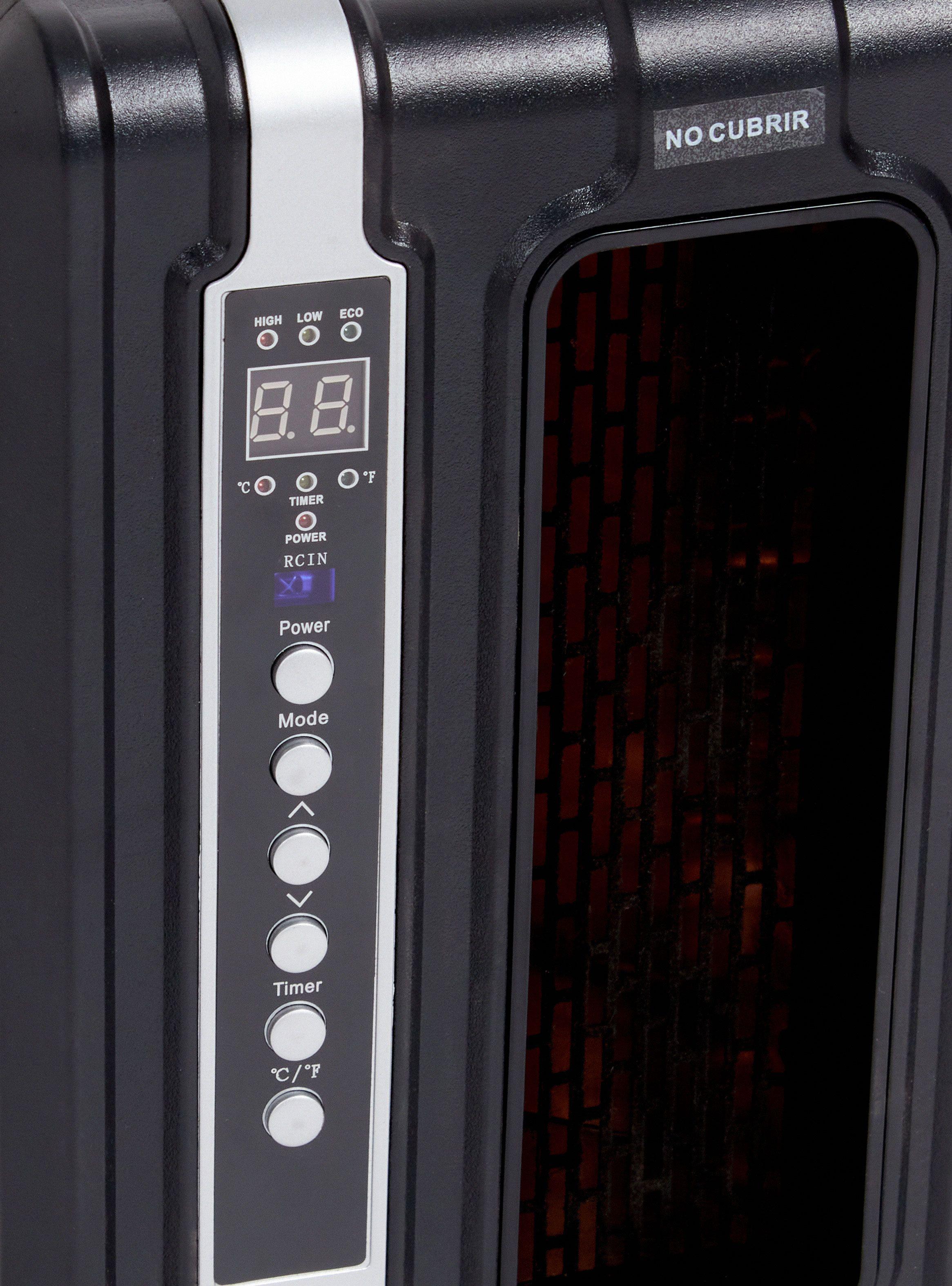 Estufa infrarroja 1500W PFH1503B Negro-3