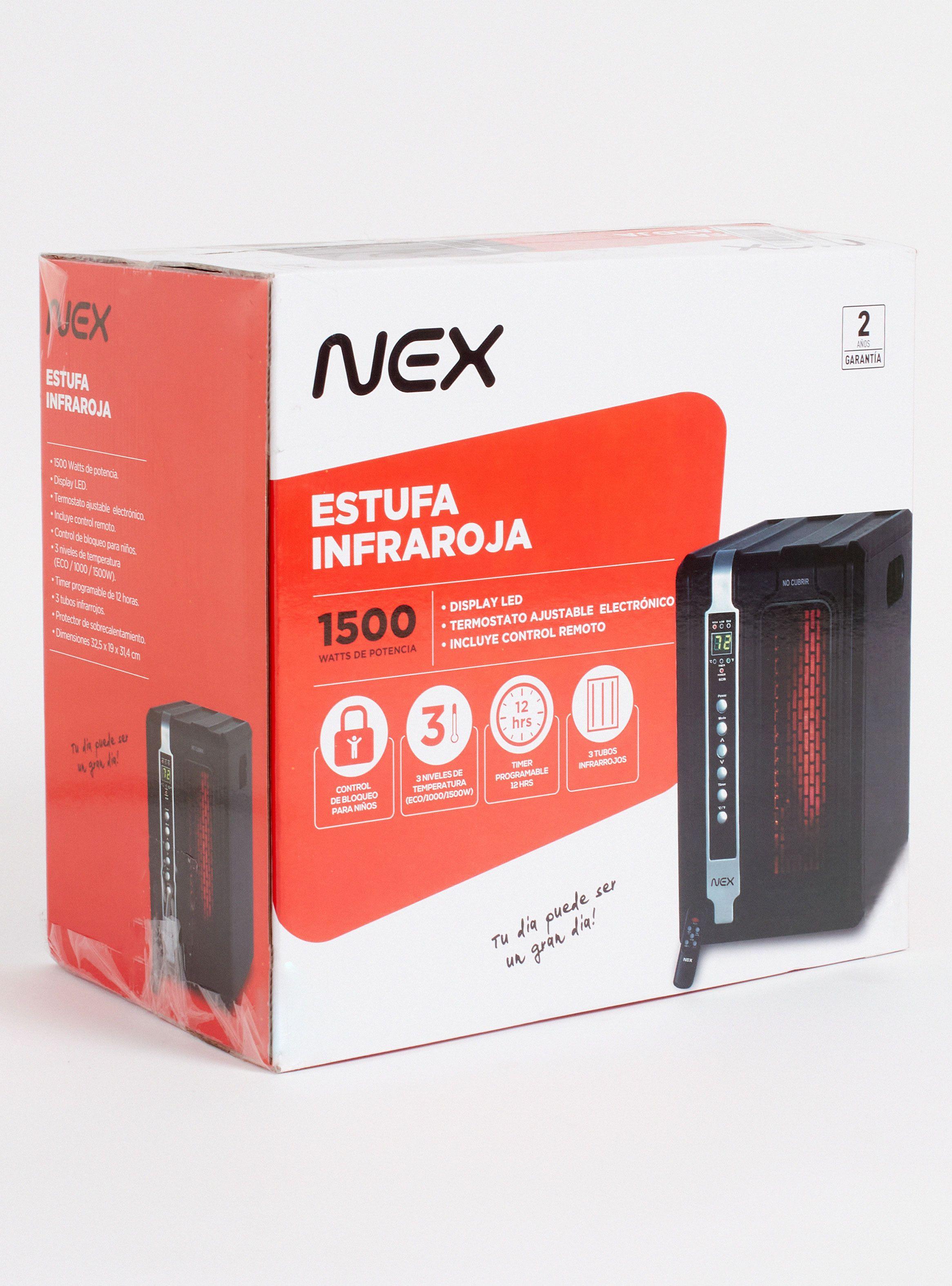 Estufa infrarroja 1500W PFH1503B Negro-4