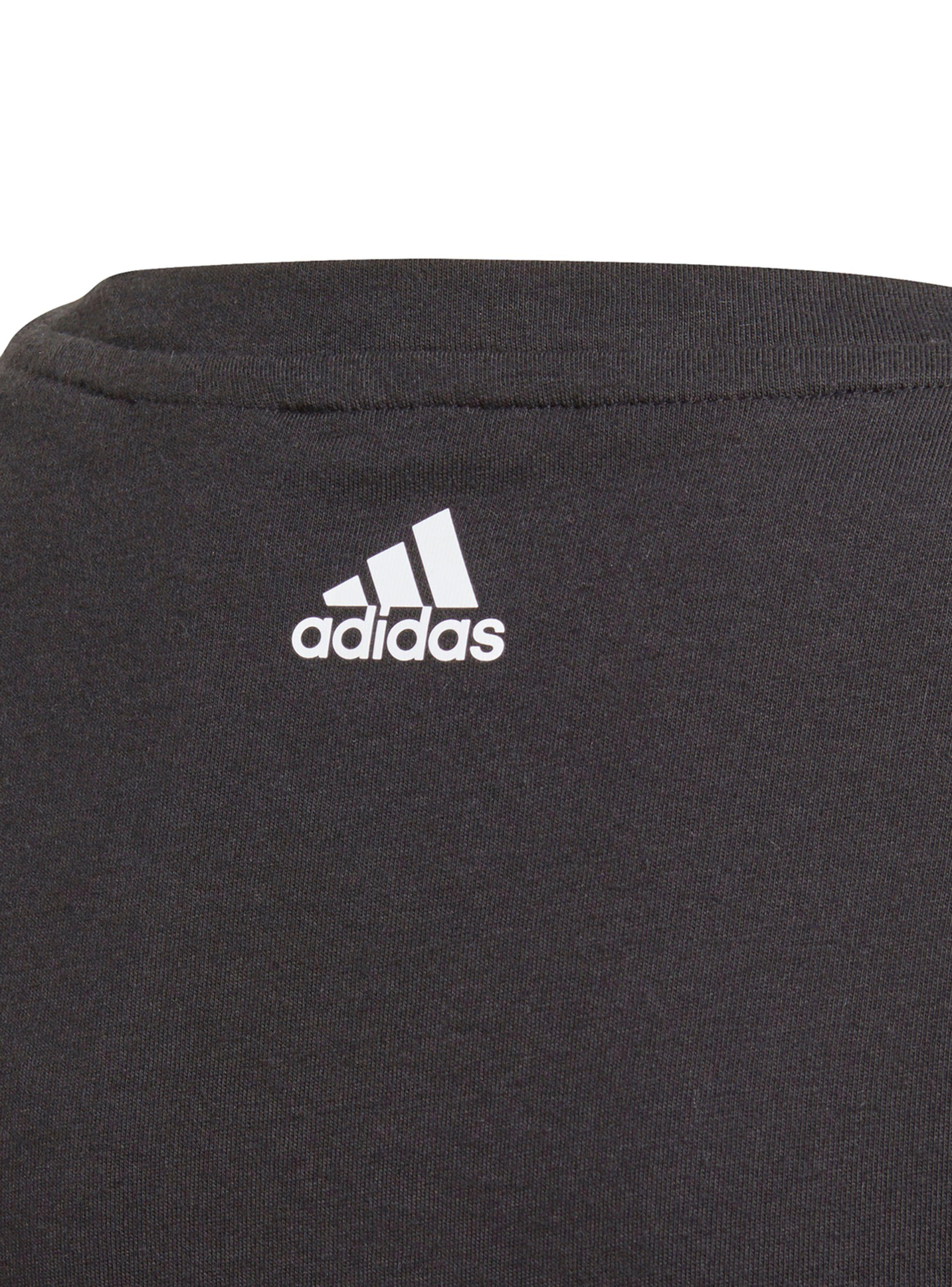 Polera Essentials Logo Tee Negra Niña-3