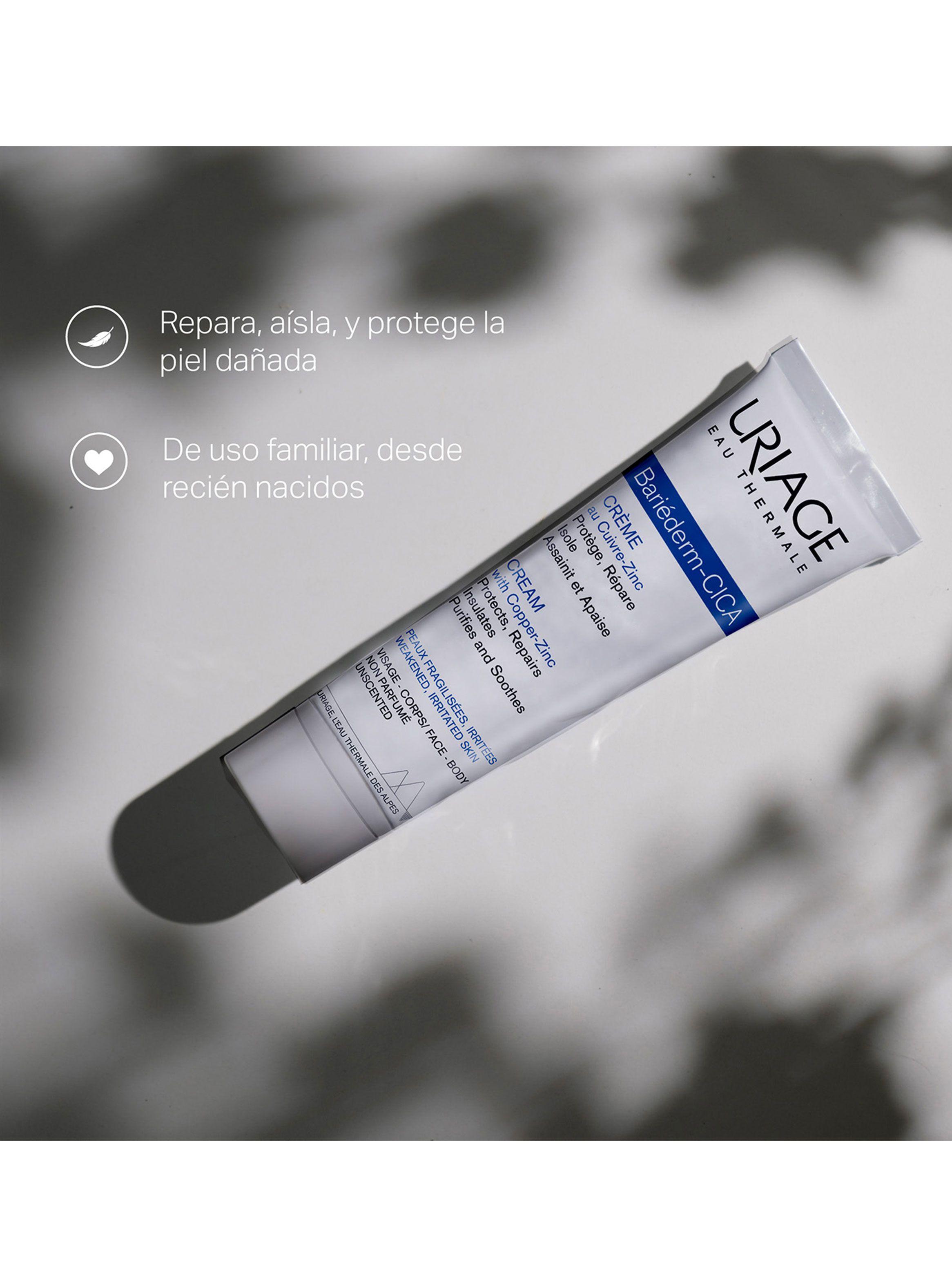 Crema Reparadora con Cobre y Zinc Eau Thermale Uriage Bariéderm-CICA 40ml-2