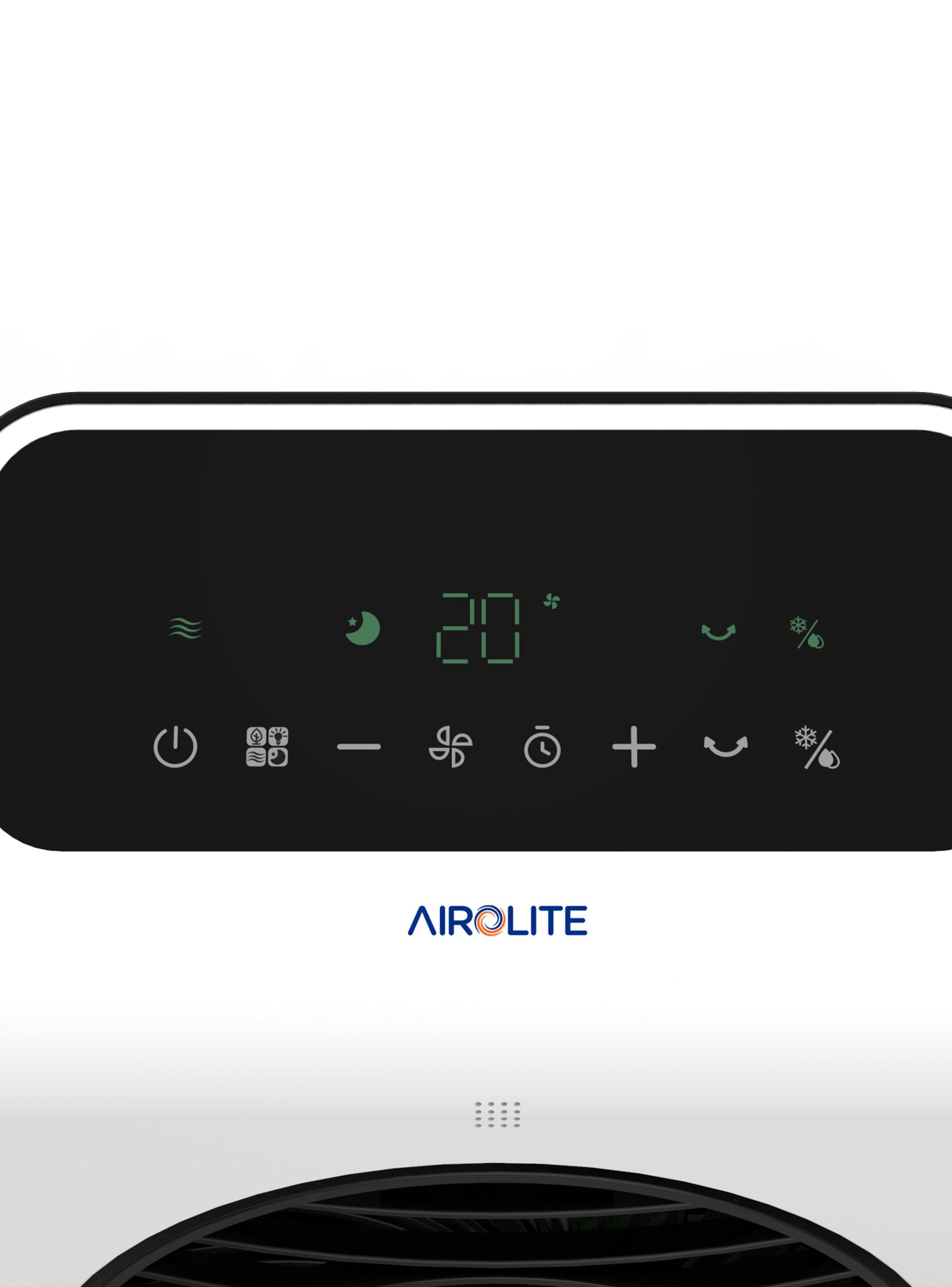 Enfriador de Aire Evaporativo Digital EVT-2301 Slim-4