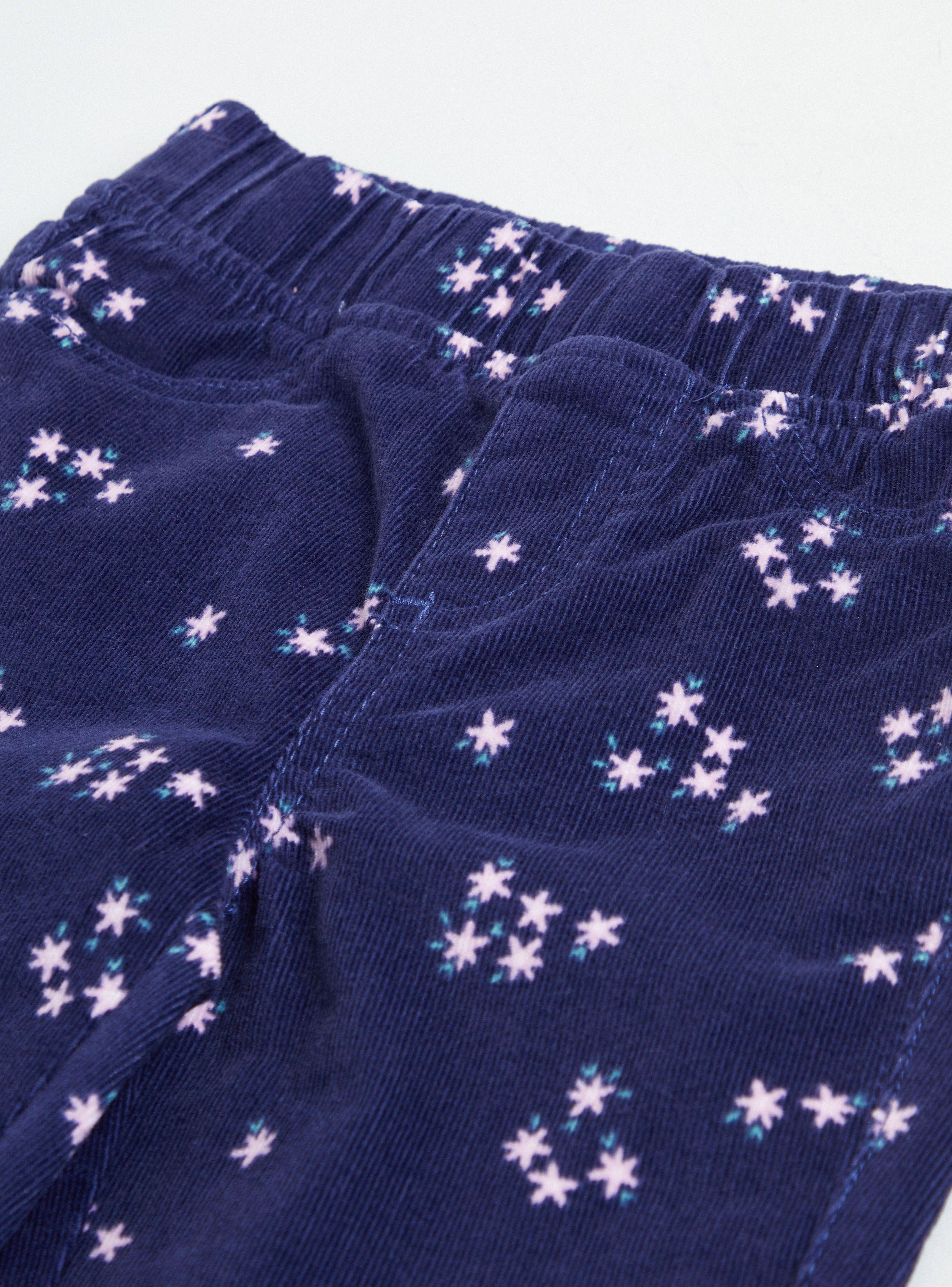 Pantalón Cotelé Estampado-2