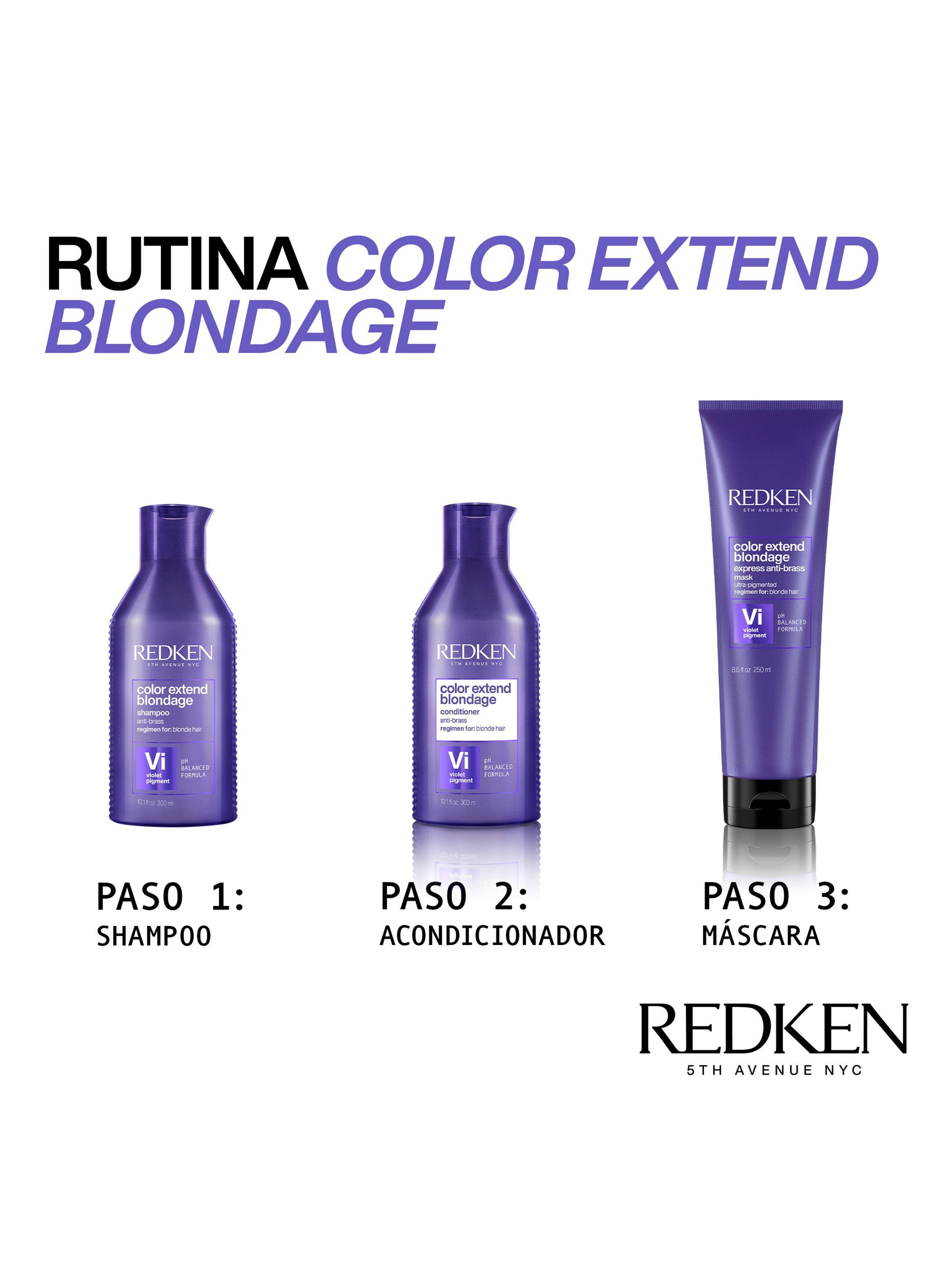Acondicionador XL Matizador Cabello Rubio Color Extend Blondage 500ml-4
