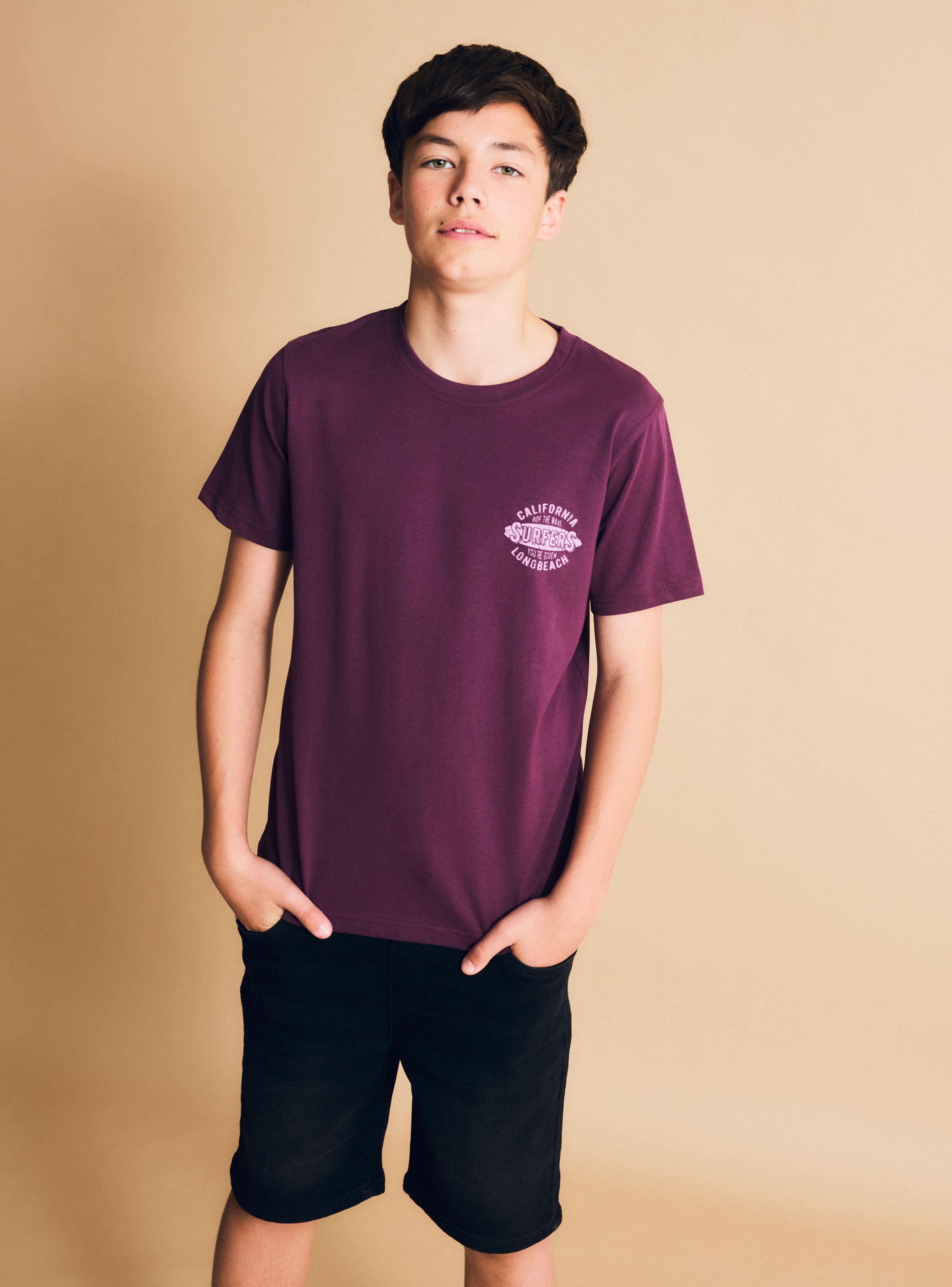 Polera Bipack Estampado Juvenil Niño-4