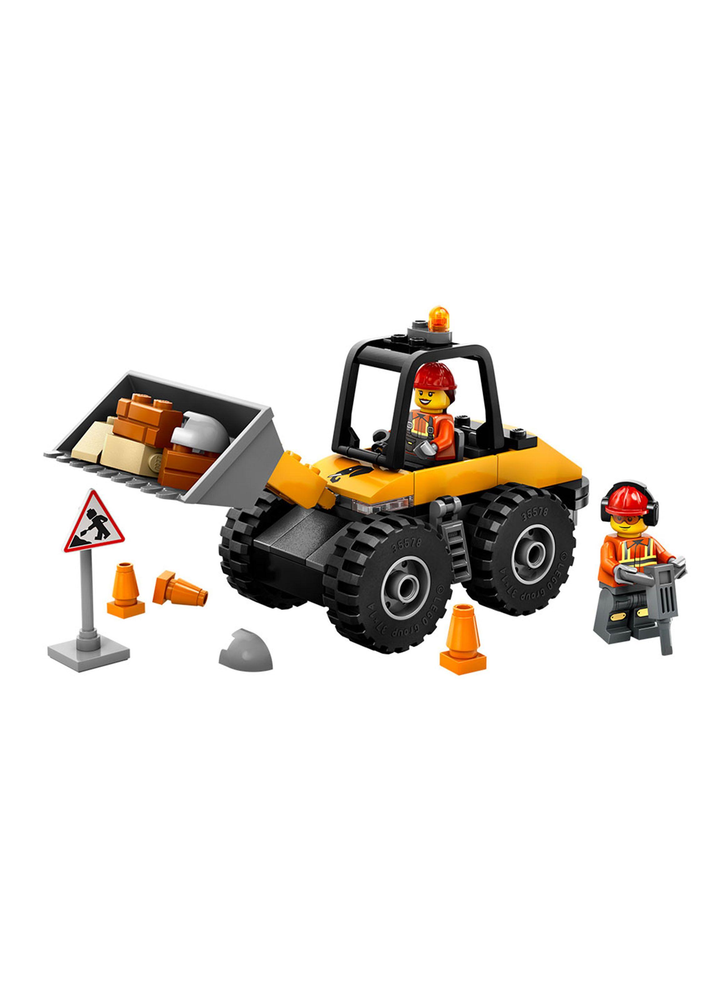 Lego Cargadora con Ruedas Amarilla-3