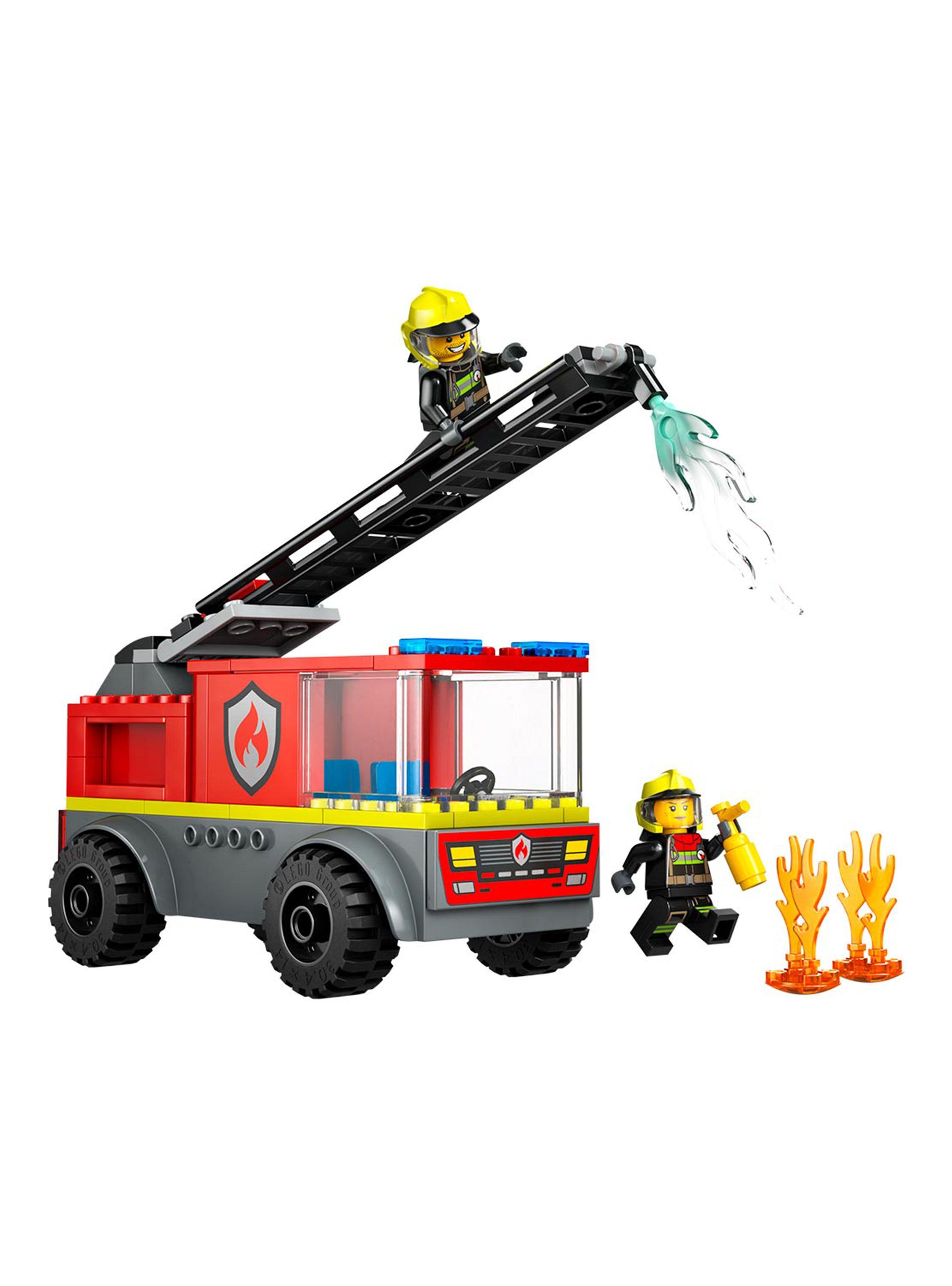 Lego Camión de Bomberos con Escalera-2