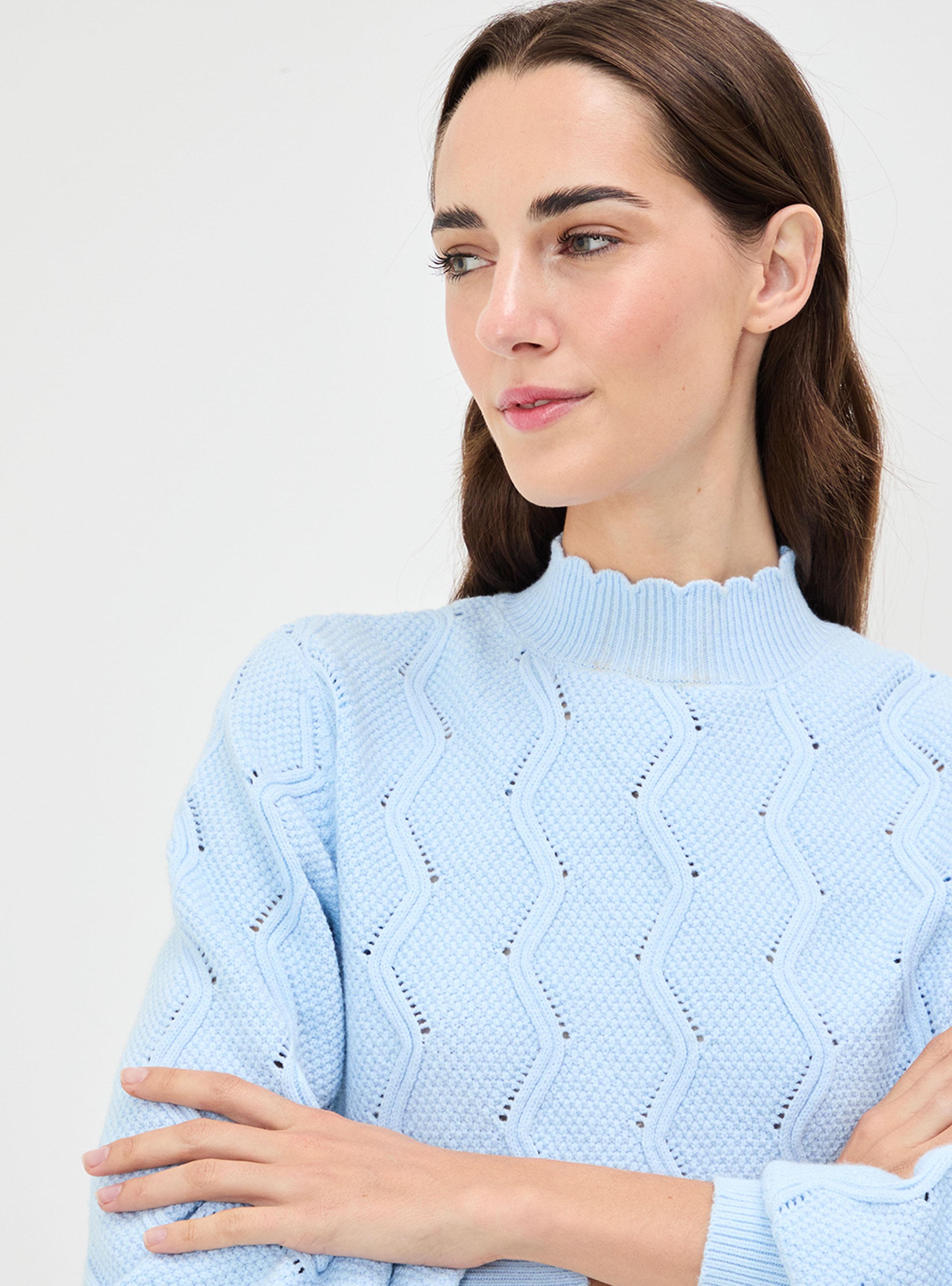 Sweater Liso con Diseño Color-3