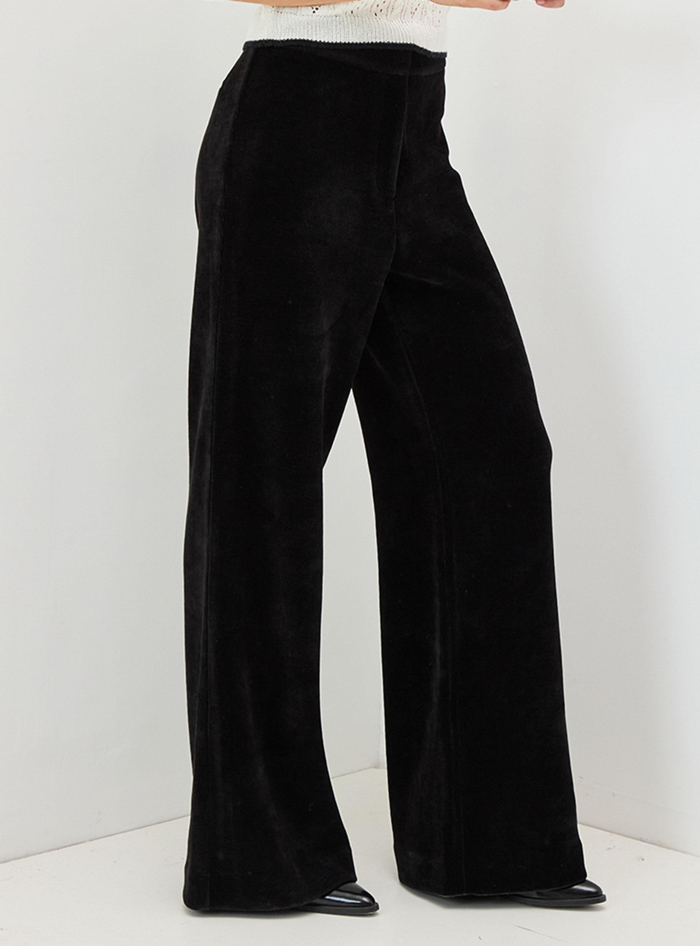 Pantalón Liso Color con Detalle Superior-2