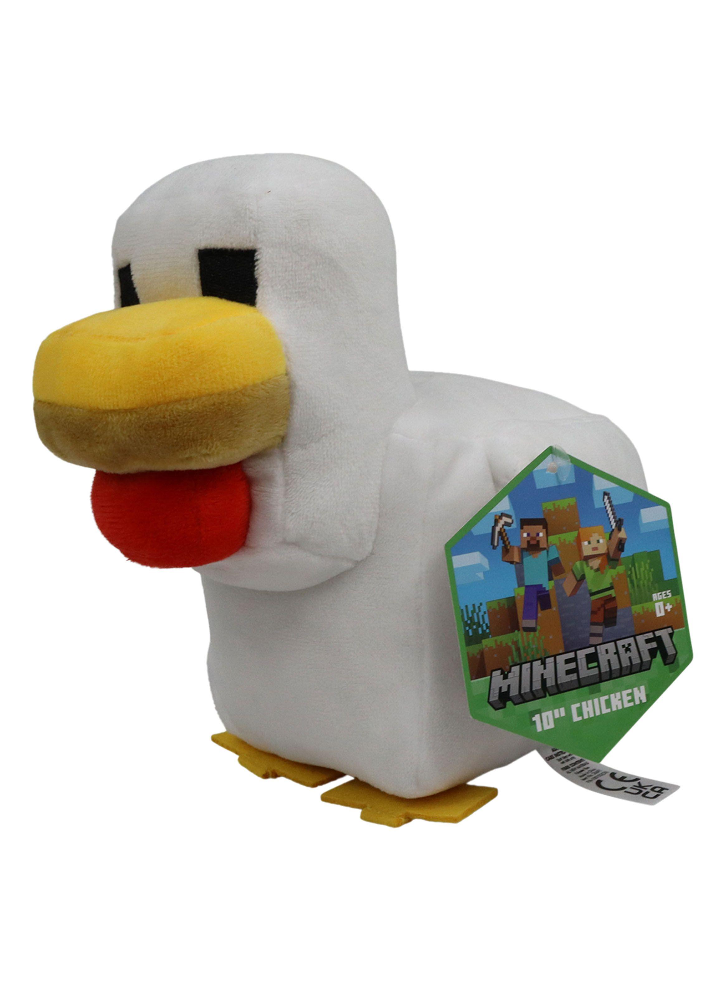 Peluche Minecraft Pollo 25 cm-0