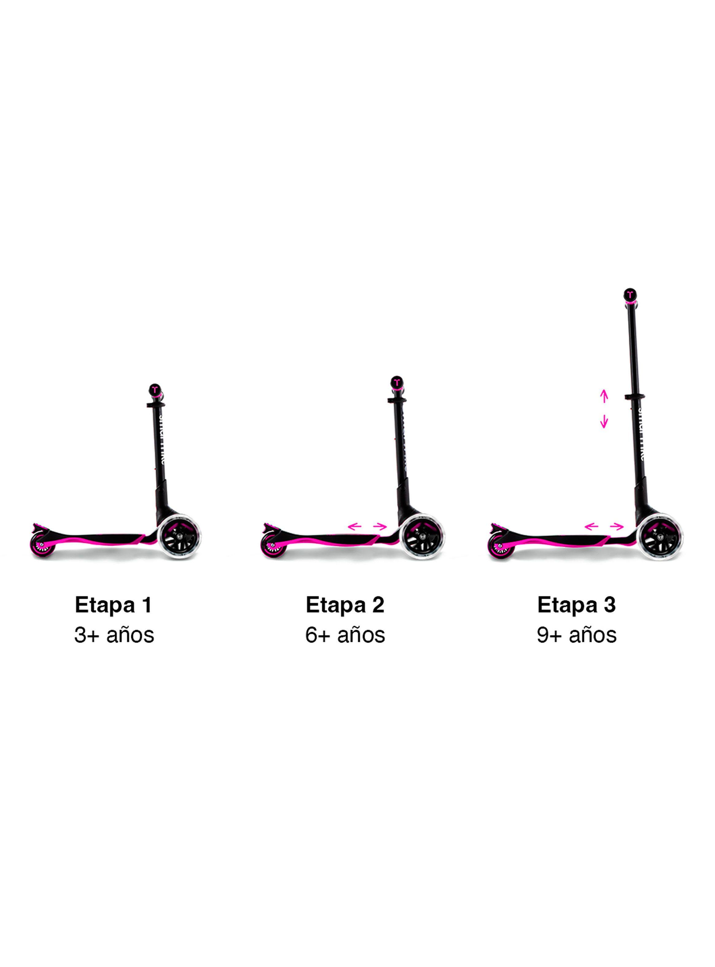 Scooter Xtend Rosa-4