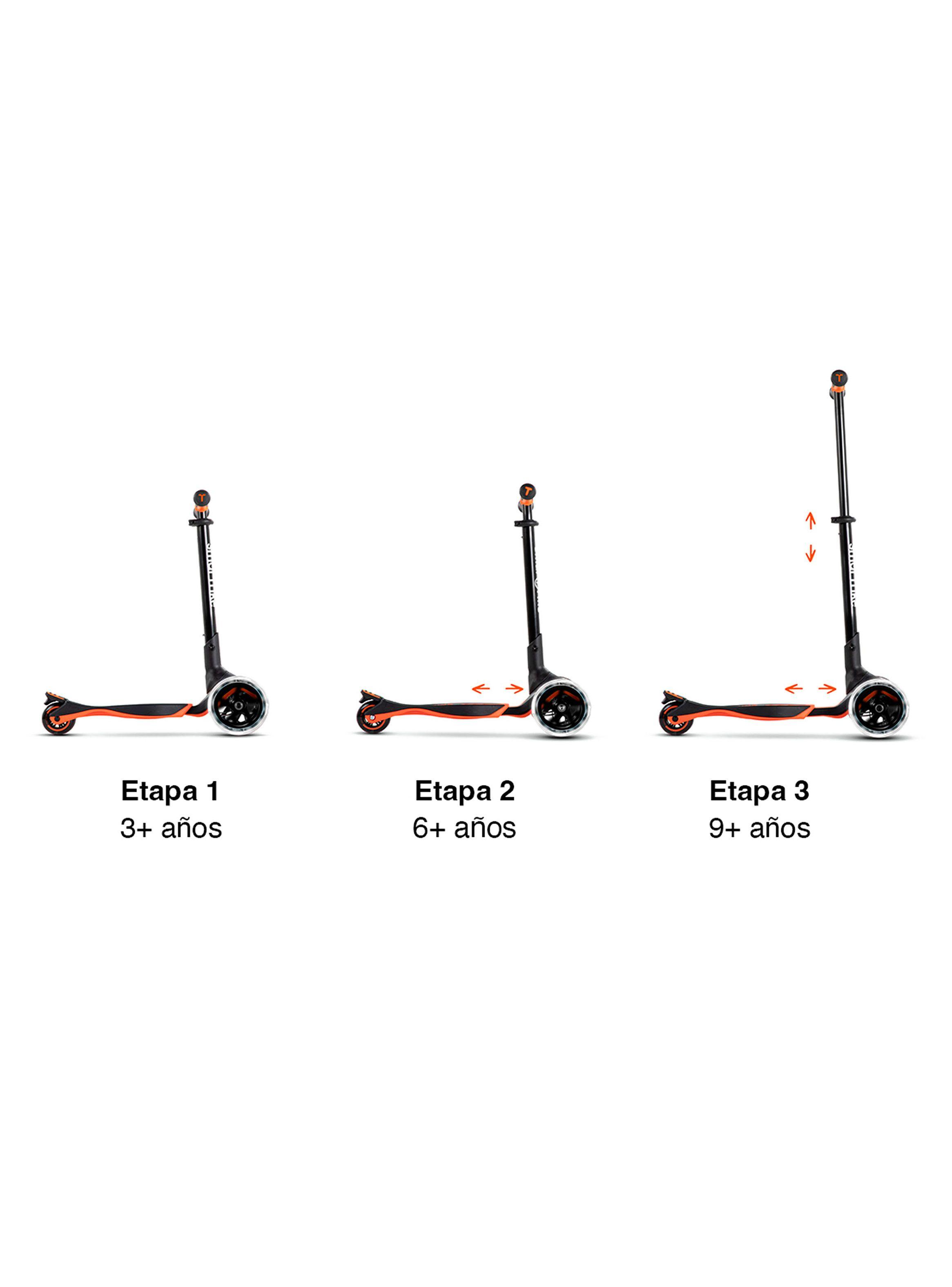 Scooter Xtend Naranja-4