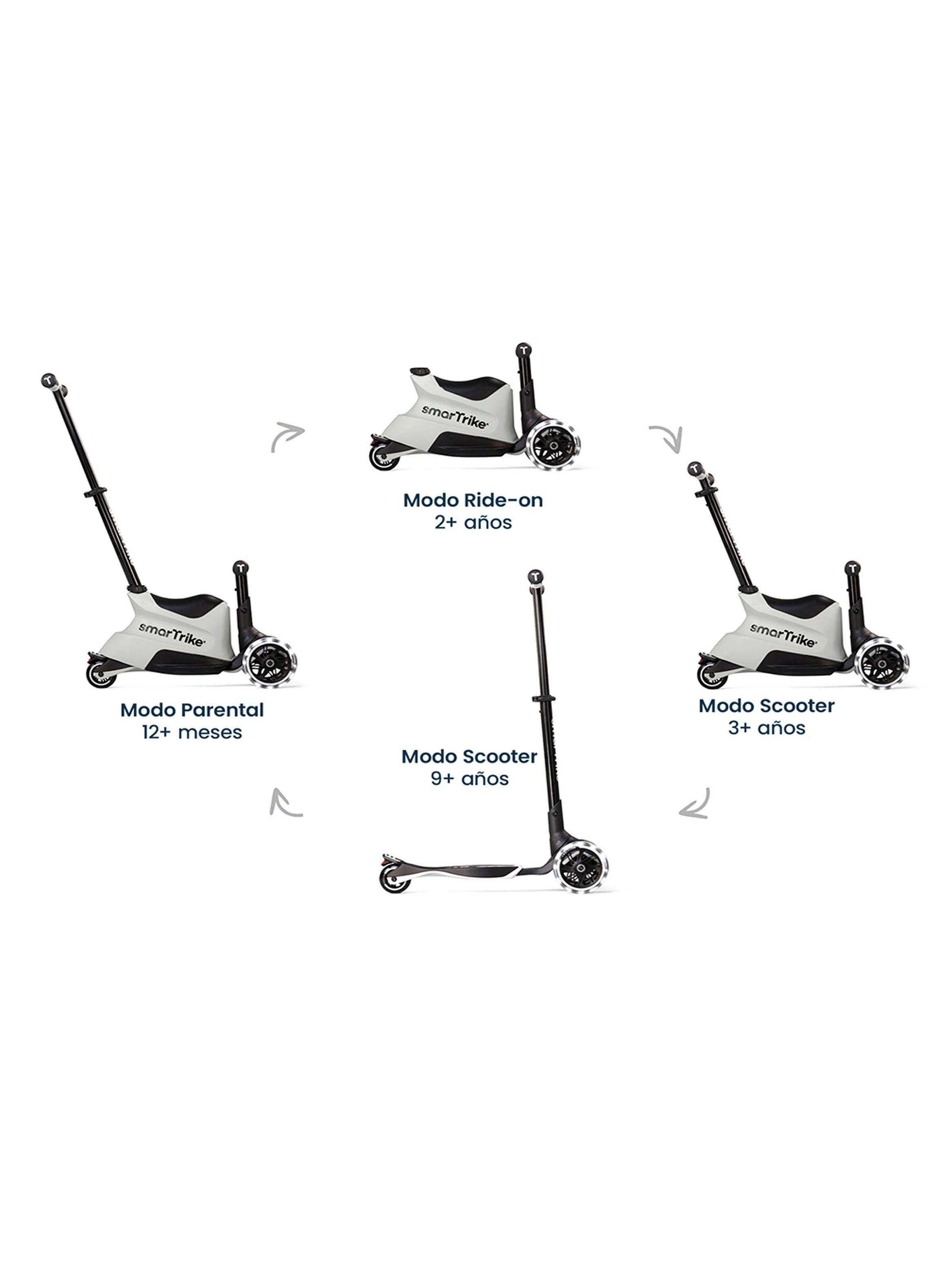 Scooter Xtend Ride On Gris-4