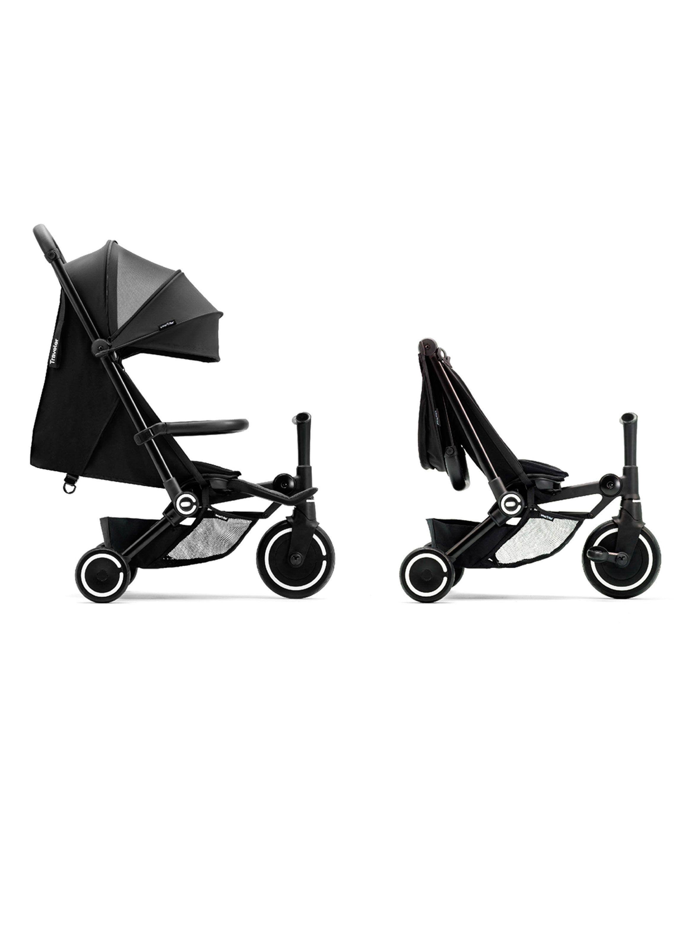 Coche Triciclo Traveler Negro-4