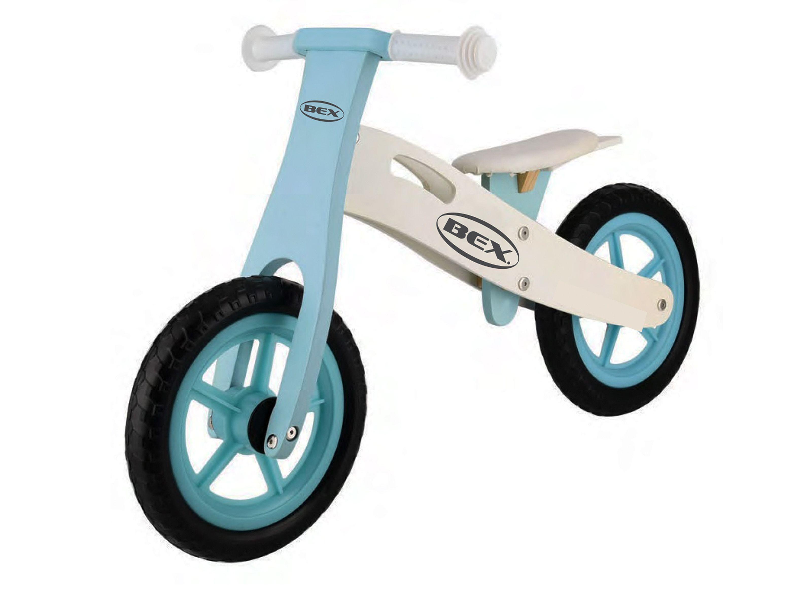 Bicicleta Bex de Madera Azul-2