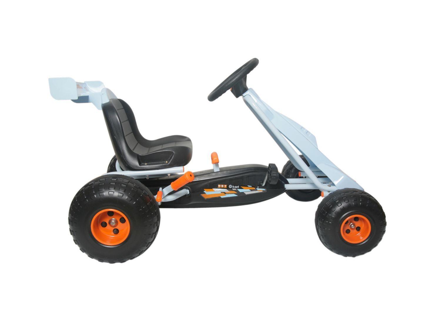 Go Kart a Pedales Light Blue Kidscool-1