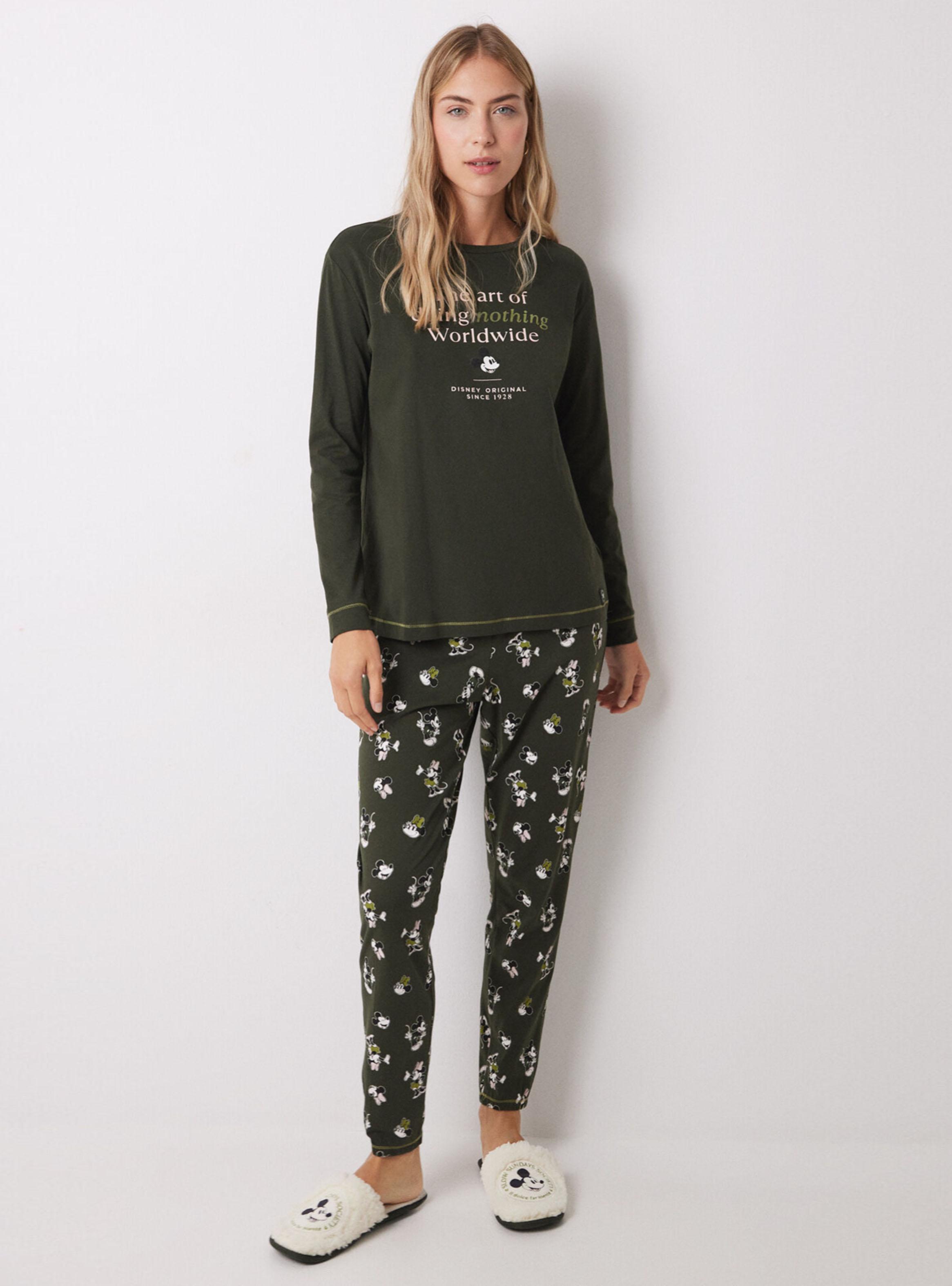 Pijama Largo Algodón Mickey & Minnie-0