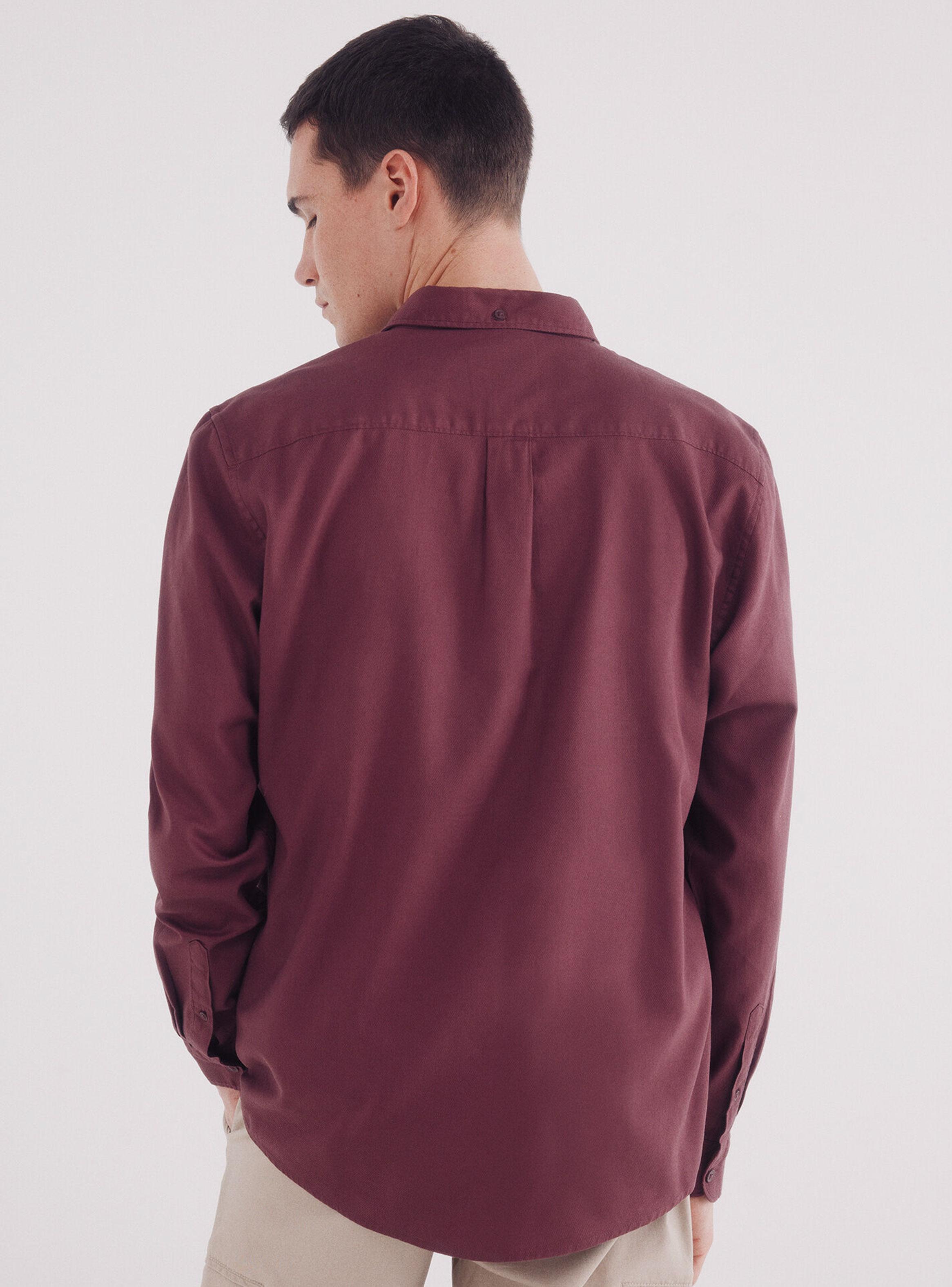Camisa EstructuraTinte en Prenda-1