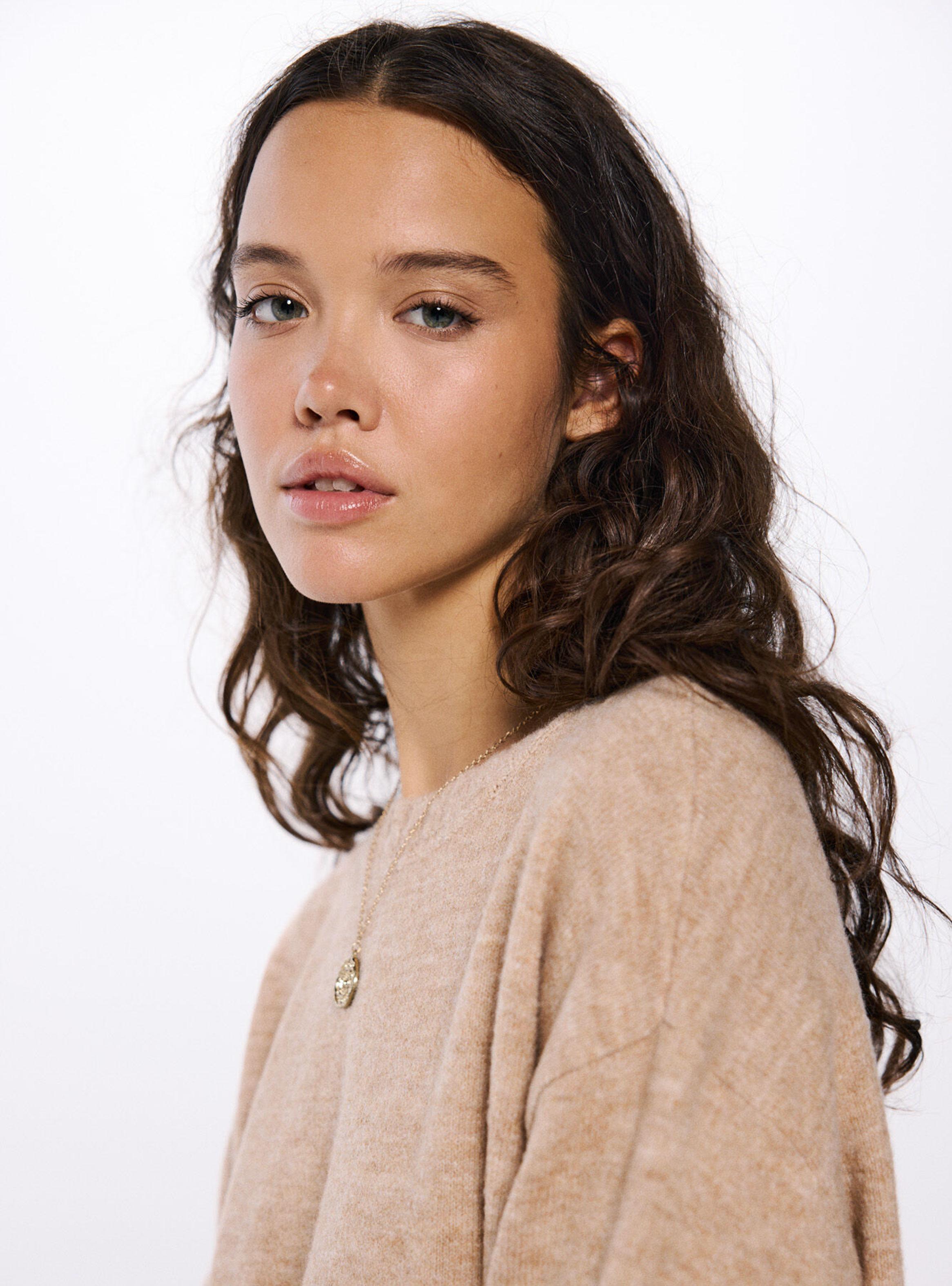 Sweater Bajo Rayas Relieve-4