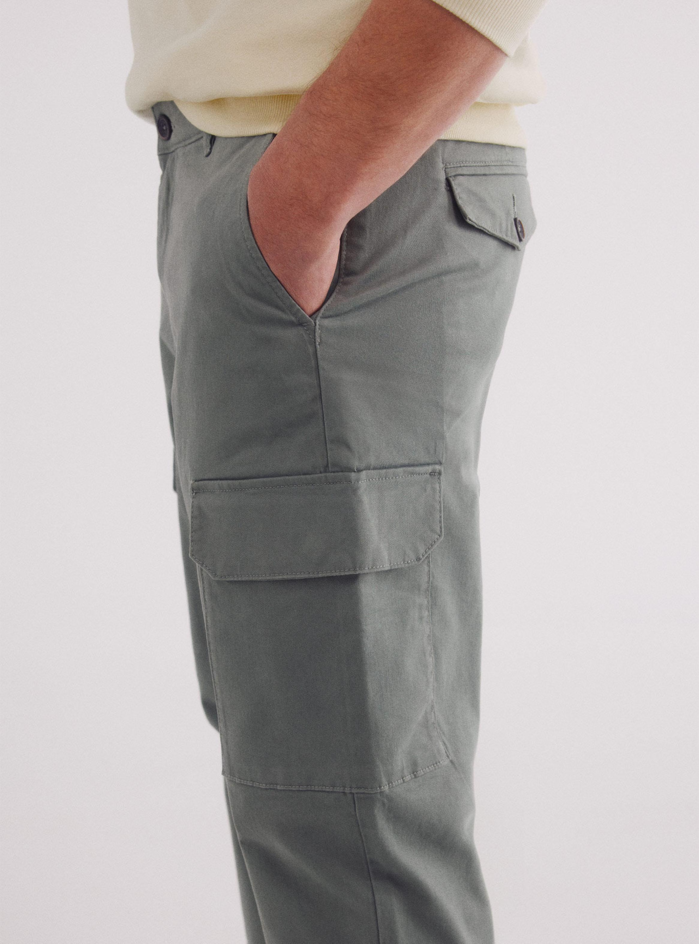 Pantalón Chino Cargo Comfort Slim Fit-2
