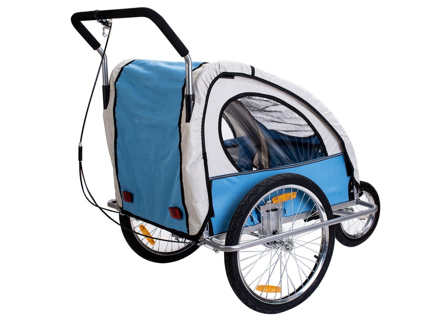 Coche Kidscool Baby Trailer Azul-3
