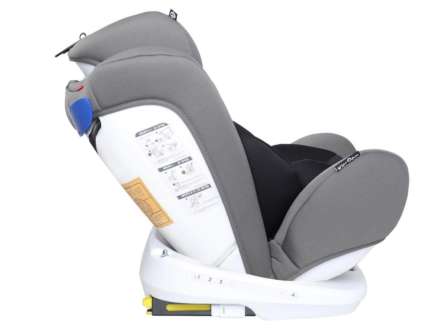 Silla Kidscool para Auto 360 Gris-2