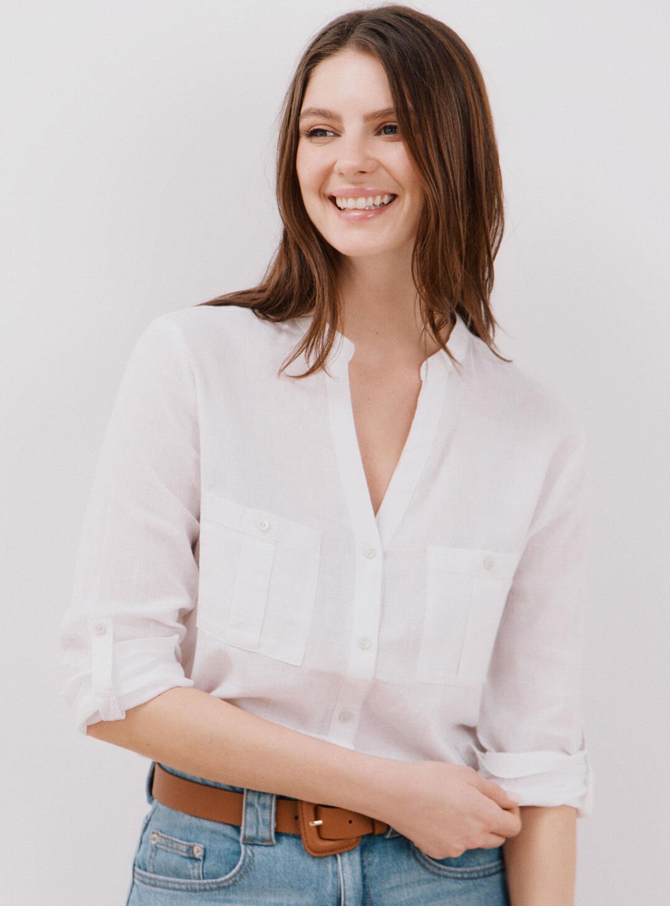 Camisa Confeccionada con Lino-2