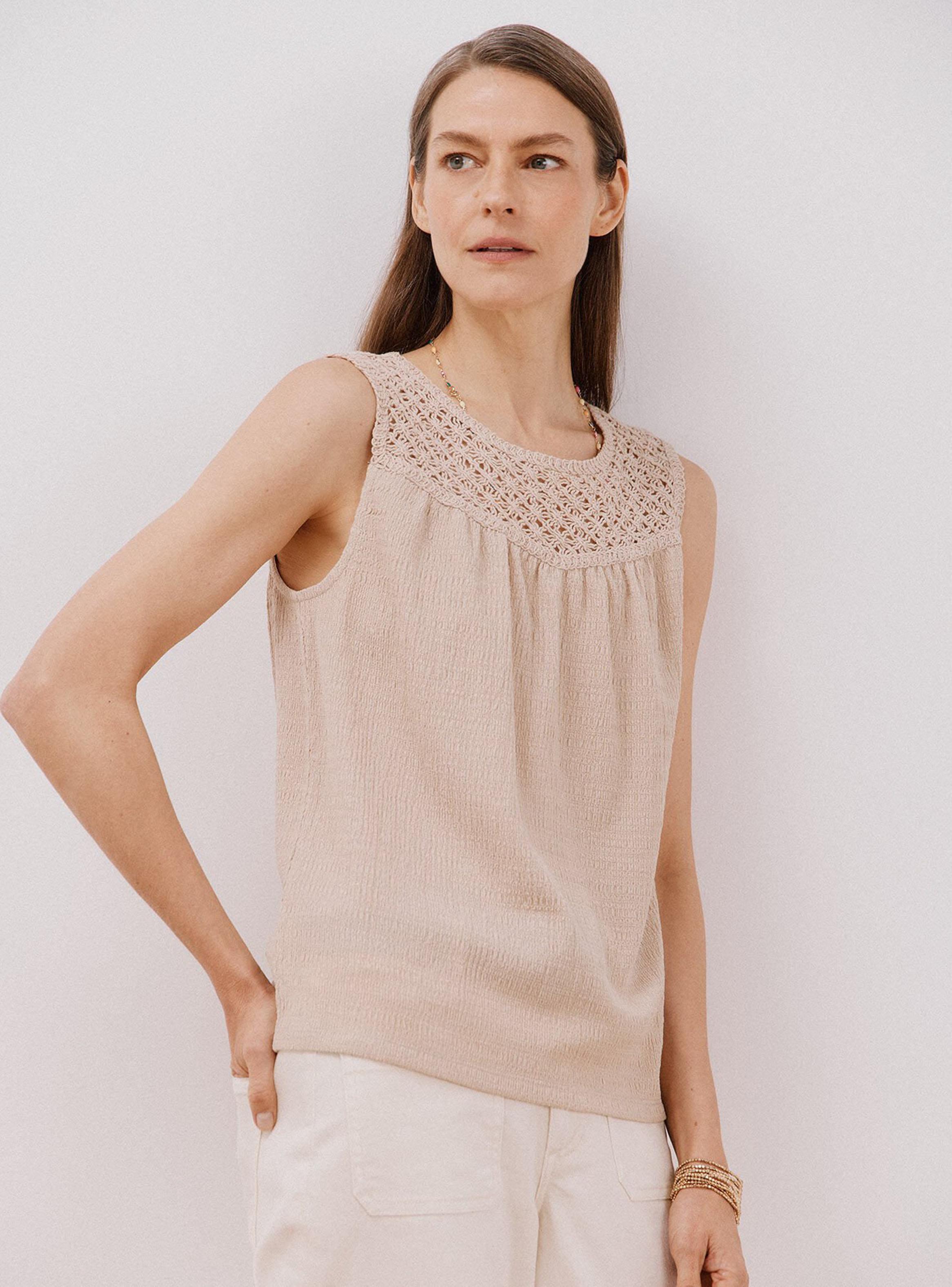 Polera Combinada Crochet-2