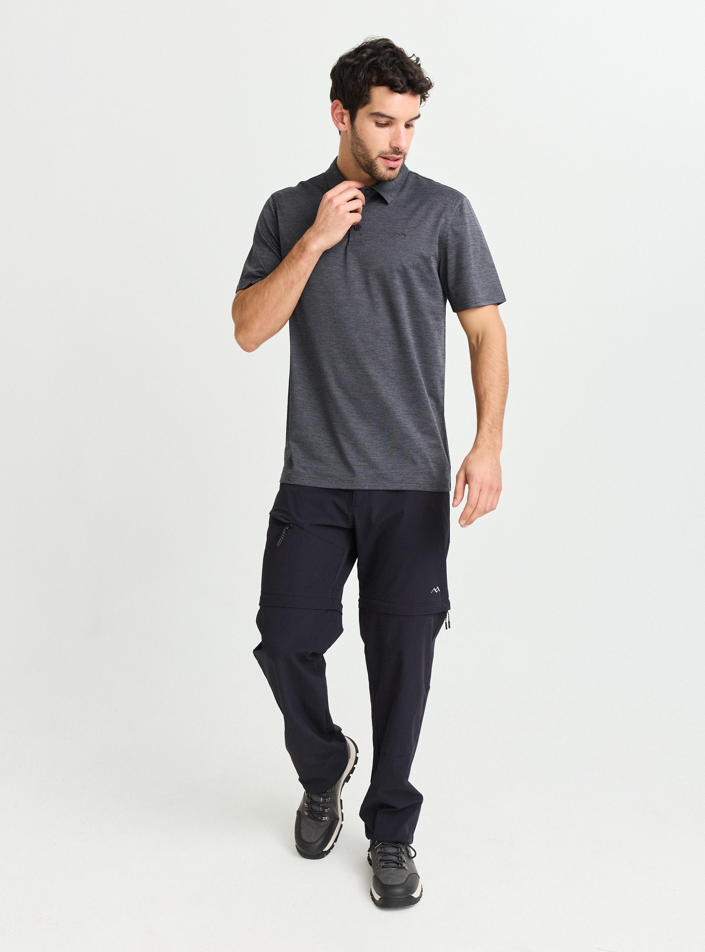 Polera Alldry Cuello Polo Uv-4