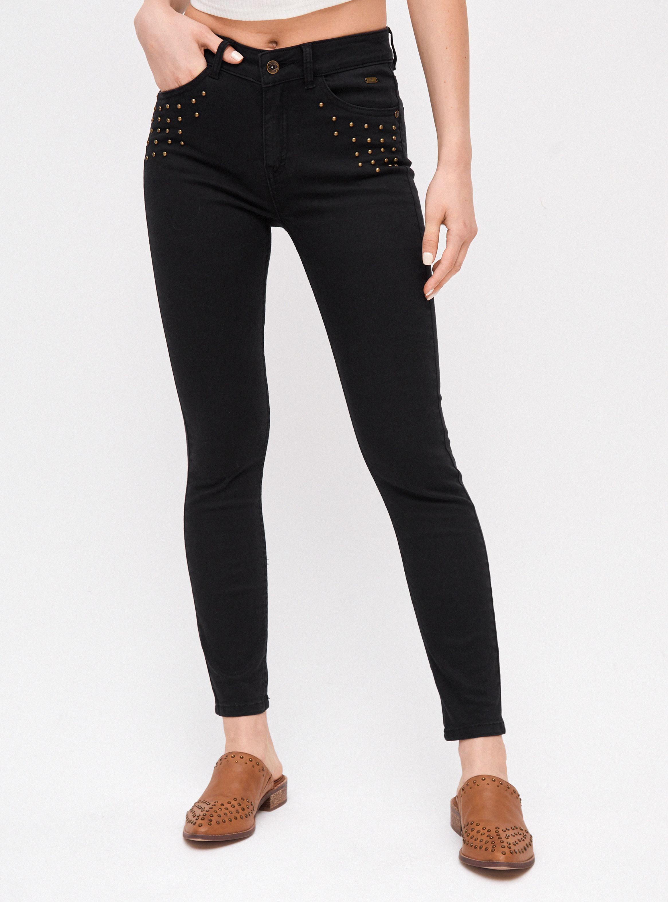 Pantalón Pitillo Tachas Umbrale Be-0