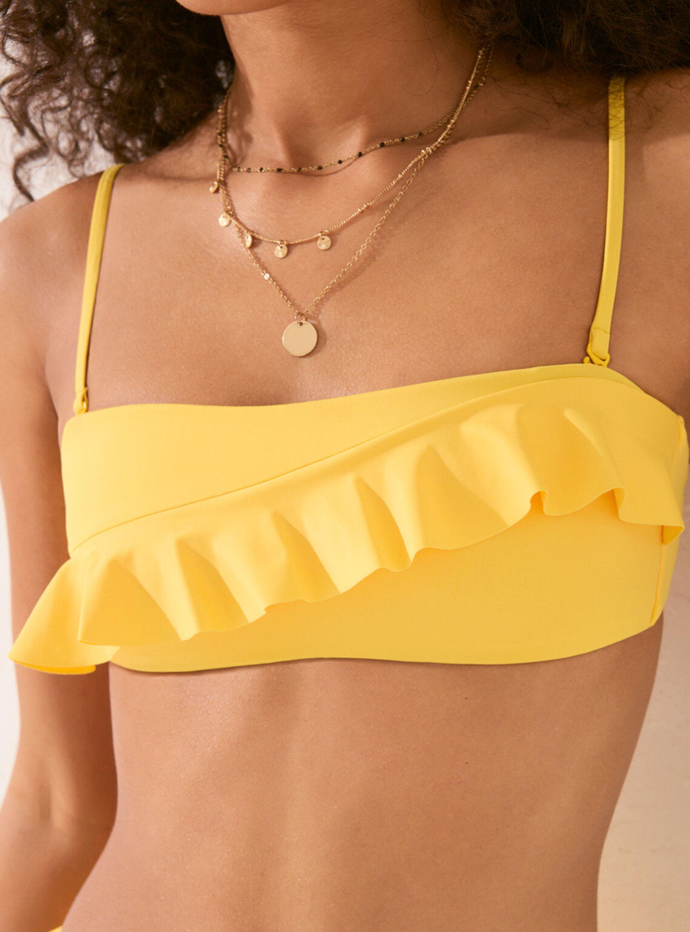 Top Bikini Bandeau Volante-4