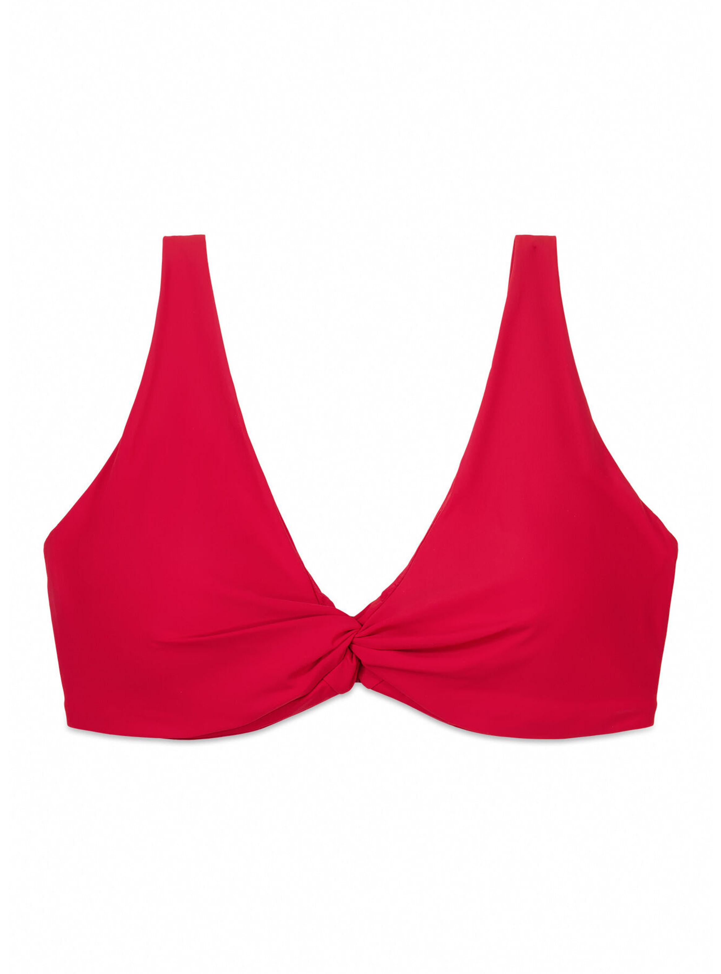 Top Bikini Halter Capacidad con Frunce-5