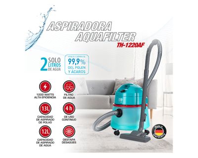 Imagen 2 del producto Aspiradora TH-1220AF calipso 1200W