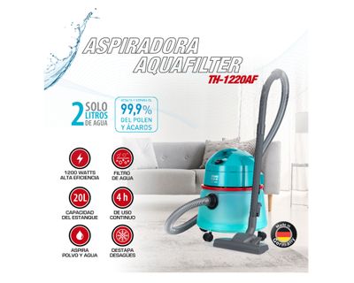 Imagen 2 del producto Aspiradora TH-1220AF calipso 1200W