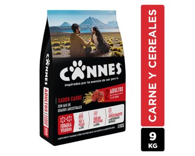 Imagen 2 del producto Alimento perro 9 kg Premium carne, pollo y cereales Cannes