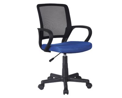 Silla de escritorio negro/azul M+Design