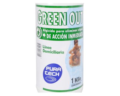 Imagen 2 del producto Alguicida piscina 1 kg Green out Pura tech