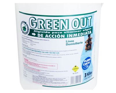 Imagen 2 del producto Alguicida piscina 3 kg Green out Pura tech