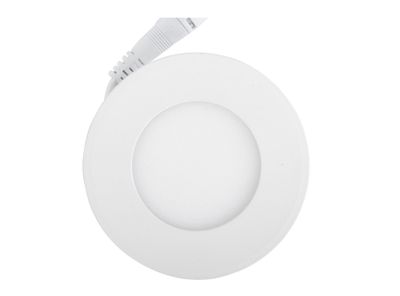 Foco panel LED Embutido Redondo 1 Luz 3W