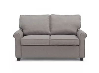 Sofá cama Felicitas tela gris