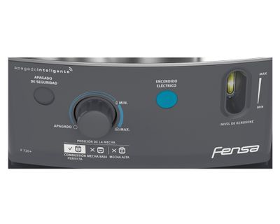 Imagen 2 del producto Estufa a parafina 2700W F 720+ grafito Fensa