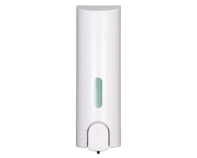 Dispensador jabón pared 380 ml blanco Cotidiana