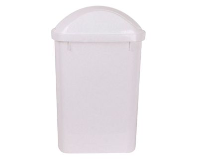 Papelero ahorra espacio 11,9 litros crudo Del Rey