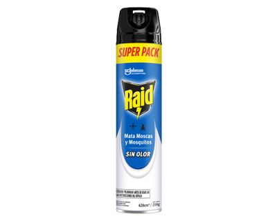 Imagen 1 del producto Spray mata moscas y mosquitos 259 gr 160x230 gr azul Raid