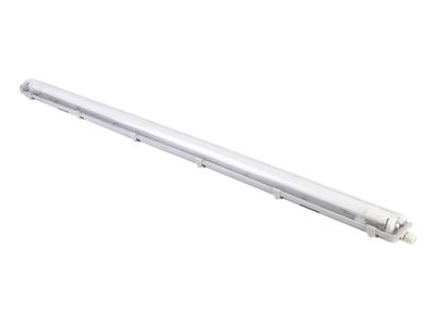 Equipo estanco 1L LED 126cm blanco/gris Drl