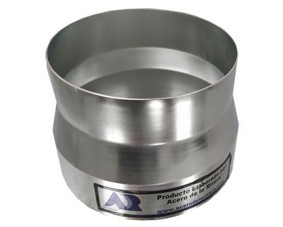 Reducción 4'' - 4,5'' zincada Aceros de la Rivera