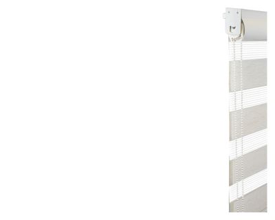 Imagen 2 del producto Cortina roller zebra 120x165 cm textura beige