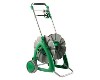 Enrollador de manguera con ruedas Roots