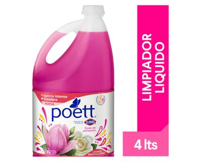 Desinfectante líquido Flores de Primavera 4 lt