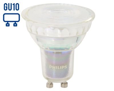Ampolleta LED 4,6W GU10 luz fría Philips