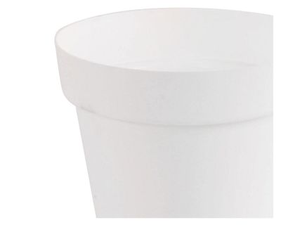 Imagen 2 del producto Maceta 25 cm Capri blanco